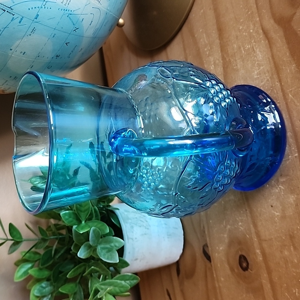 Vintage IVIMA Hand Made Glass Pitcher Portugal - Picture 4 of 16